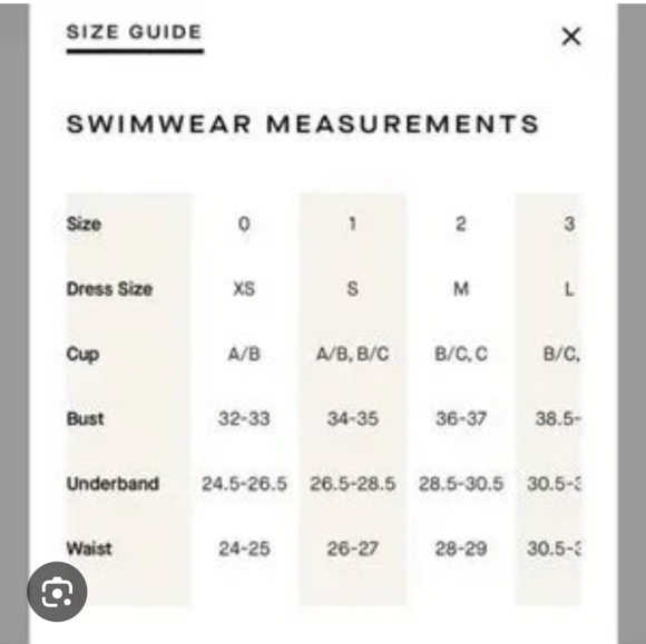 NWT Good American Matte Good waist chekky Bright Poppy Women Swim Bottom sz 2/M - Picture 11 of 12